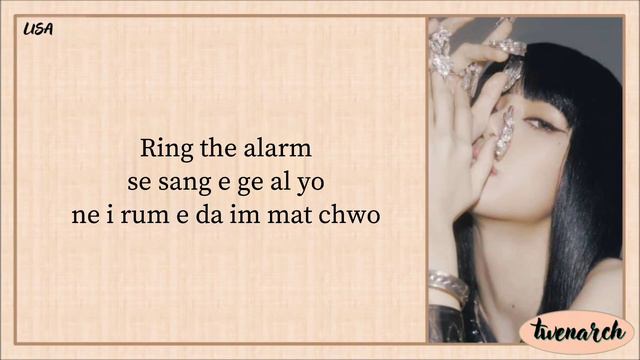 LISA (리사) - LALISA (Karaoke)