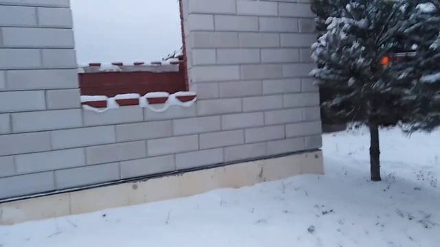 газоблок намок и разрушился