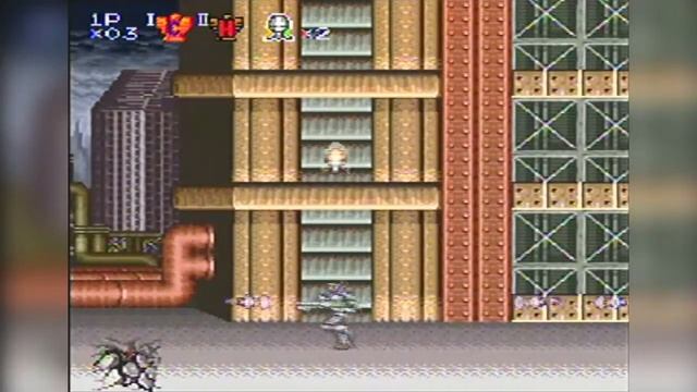Super Probotector (Super Game Entertainment System) Непроходимая (SNES) - Полное Прохождение смотреть онлайн