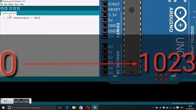2--Arduino Tutorial Hindi / Urdu (English Subtitles) -- Analog Sensor, Serial Monitor смотреть онлайн