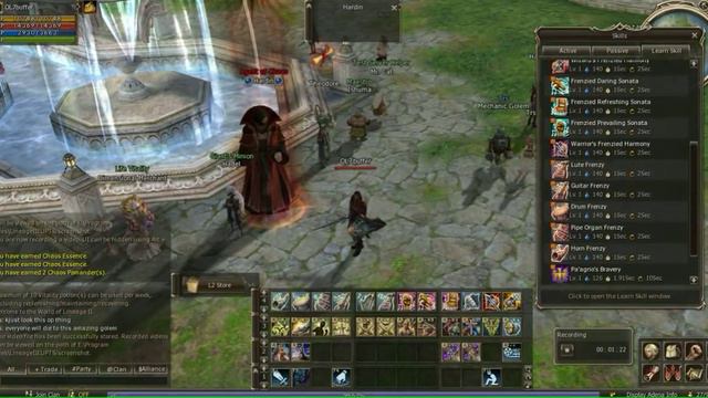 Lineage 2 EU - Lindvior PTS - Iss to Iss OL - Buff Check смотреть онлайн