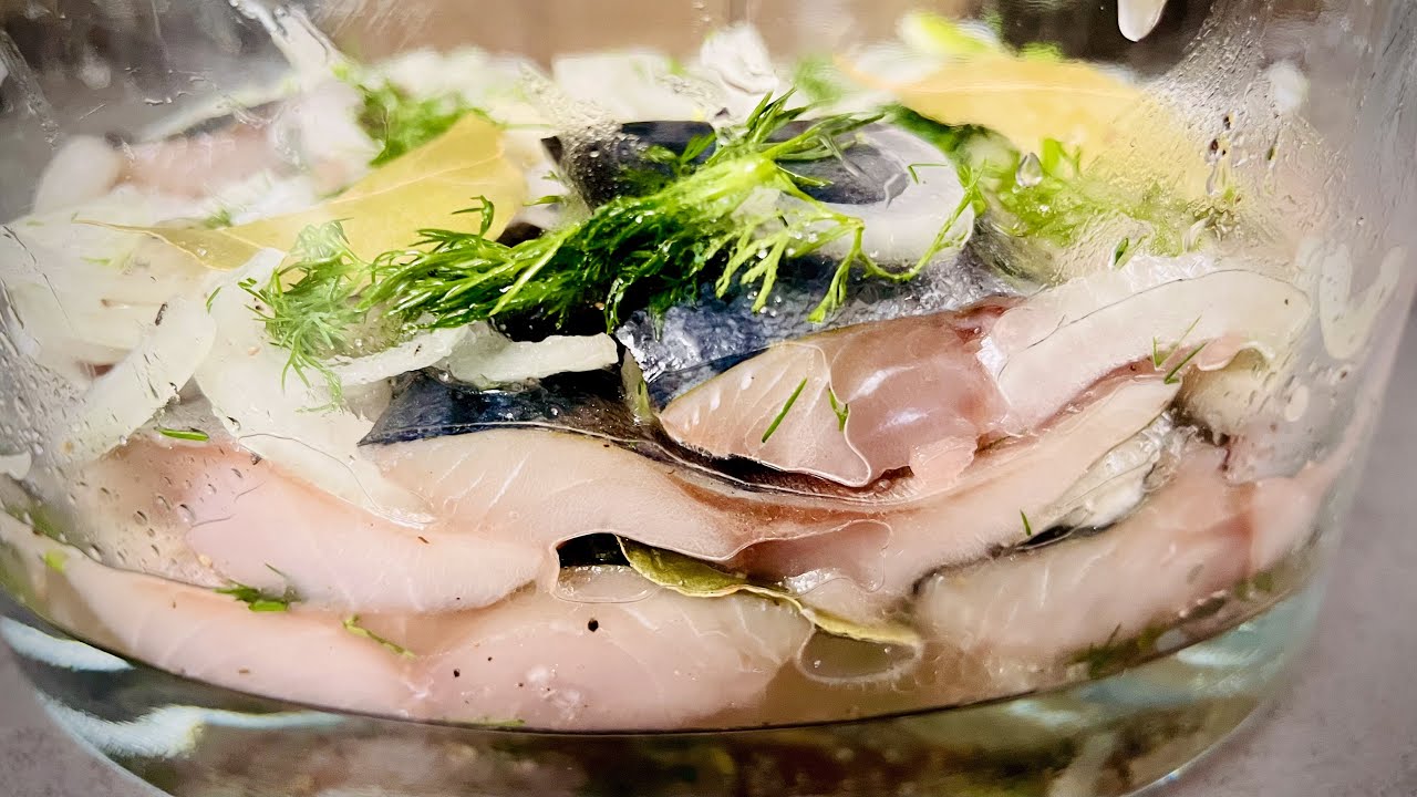 В ТАКОМ маринаде вы ЕЩЁ НЕ ГОТОВИЛИ! МАРИНОВАННАЯ СКУМБРИЯ. ЛУЧШИЙ РЕЦЕПТ. смотреть онлайн