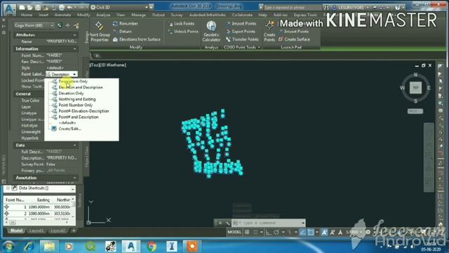 how to draw grid level or (spot level) in autocad civil 3d in tamil смотреть онлайн