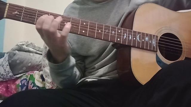 Iron Maiden - Fear of the Dark ( Acoustic cover riffs) смотреть онлайн