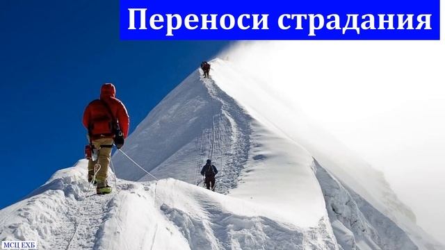 "Переноси страдания". П. Тимащук. МСЦ ЕХБ. смотреть онлайн