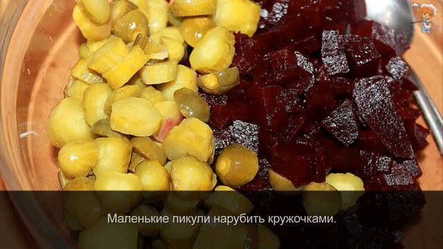 Салат из вареной свеклы без майонеза — витаминное блюдо для зимы всего из 2 ингредиентов! смотреть онлайн