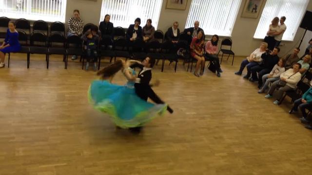 Eric Nasibullin - Elena Shulipa, viennese waltz, 11.06.2016 смотреть онлайн