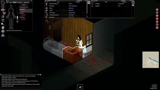 Project Zomboid. Wildfire Vanilla PVP. 2v1 base defense. I'm infected and dying. 2024.02.09 смотреть онлайн