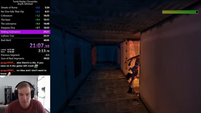 Tomb Raider Chronicles Any% Speedrun 39:53