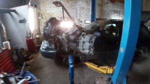 Audi 100 c4, 2.5 tdi 1994 AAT. Замена коробки и турбины. Разгон до 100.