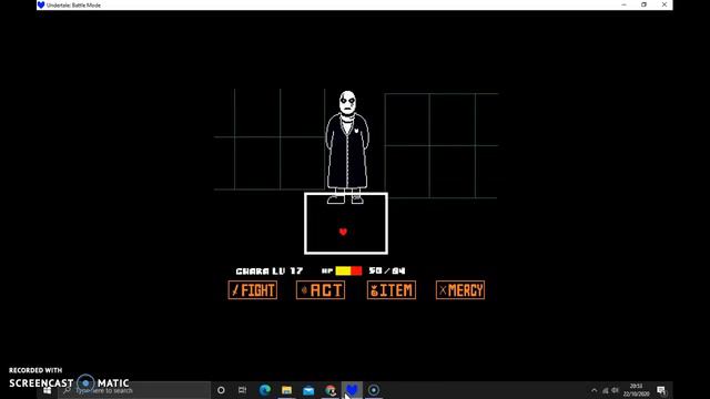 Doctor Gaster // Undertale Battle mode смотреть онлайн