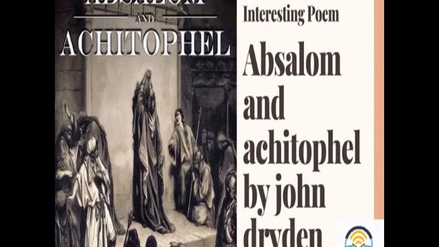 Absalom and Achitophel by John DRYDEN Free English Audio Book смотреть онлайн