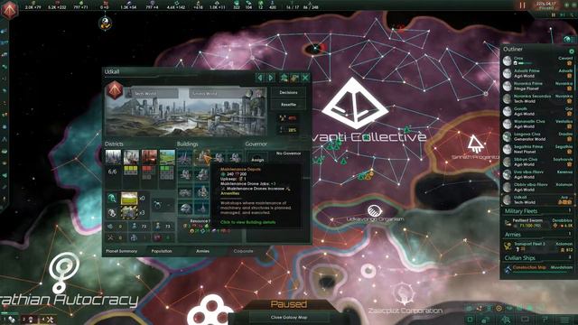 [14] - To war! - Cevanti Collective - Stellaris 2.2 Devouring Swarm смотреть онлайн