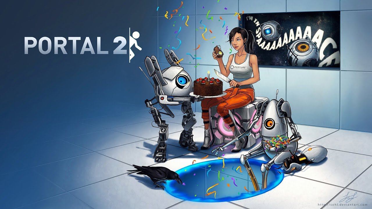 Portal 2: Тестирование роботов в экстремальных условиях! смотреть онлайн