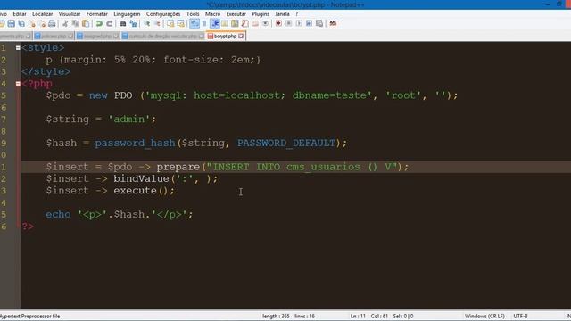 Bcrypt Aula 02 Update com o Bcrypt смотреть онлайн