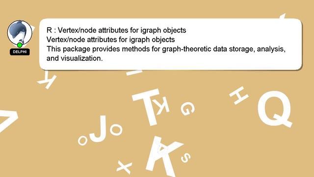 R : Vertex/node attributes for igraph objects смотреть онлайн