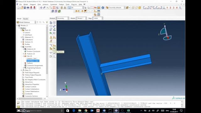 Cyclic Analysis in FEA software (ABAQUS/CAE 6.14 - 2) смотреть онлайн