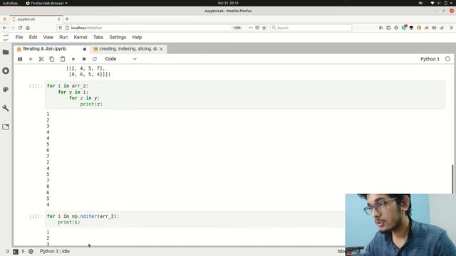 5) Iterating | Joins || NumPy tutorials for beginners смотреть онлайн