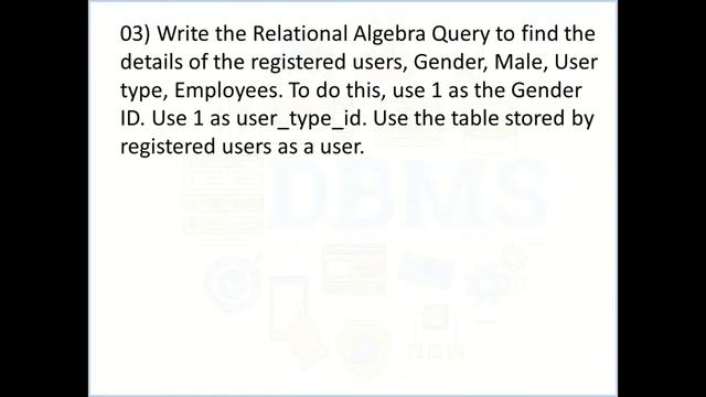 DBMS Question Session Task 39 | 1st Year | Semester 01 | Java Institute | Thasindu Amarathunga смотреть онлайн