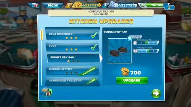 Fast Foods Court Kitchen Upgrades Cooking Fever Restaurant Chef Master Mobile Games For Girls Play смотреть онлайн