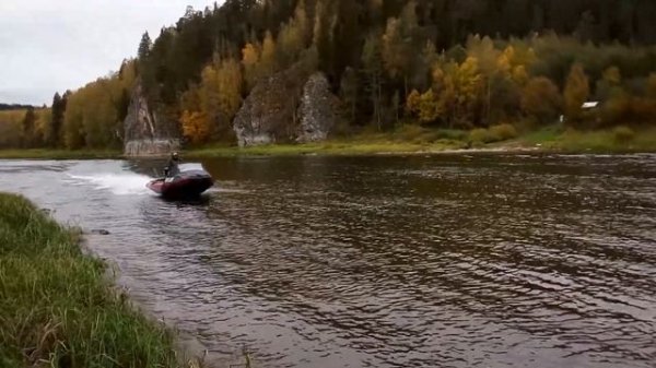 Солар 420 jet Стрела управляемость лодки.