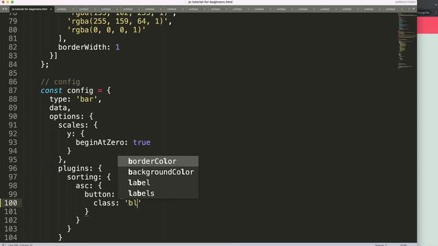 How to Change ASC Button Design in Chartjs Plugin Sorting in Chart js 4 смотреть онлайн