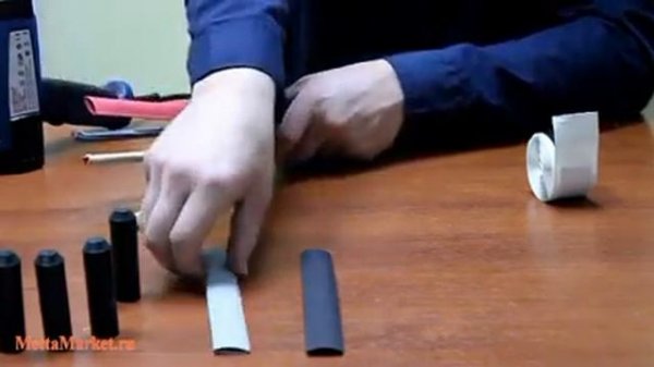 Термоусадочная трубка Woer TCT - разделка высоковольтного кабеля
