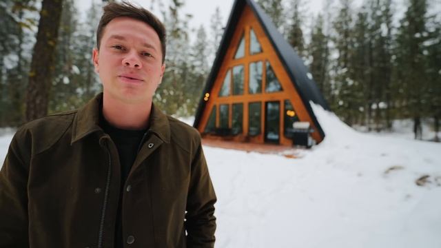 Röra Haus - A Modern, Mountain A-frame Full Tour! смотреть онлайн