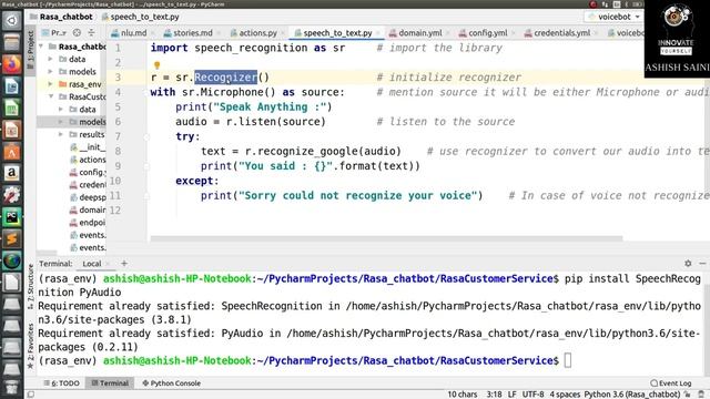 Building your First Voice Bot using Rasa | Part - 2 смотреть онлайн