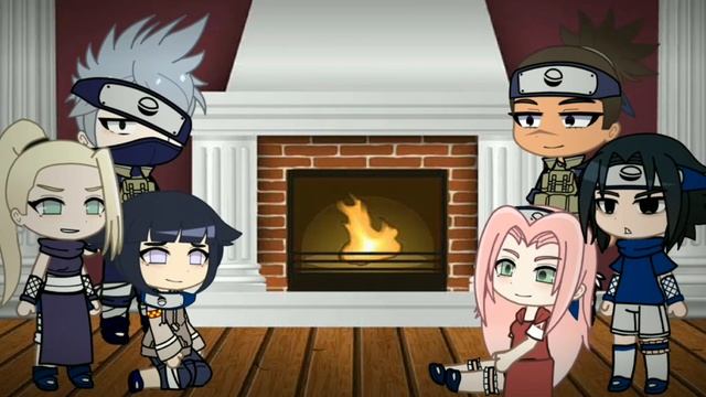 Naruto Friends React To Naruto As Gabimaru // Gacha Club