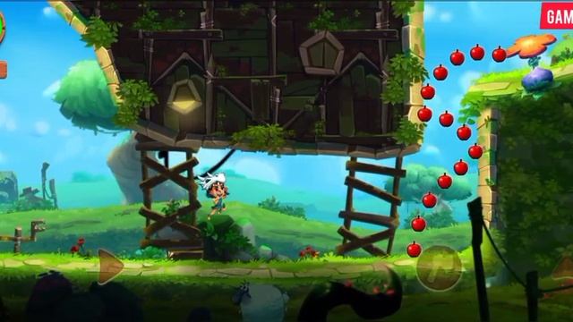 Jungle Adventures 4 - Gameplay Android - World 1-1 смотреть онлайн