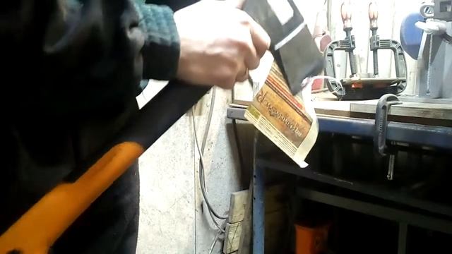 Заточка топора FISKARS от Мастерской Нестерова. смотреть онлайн