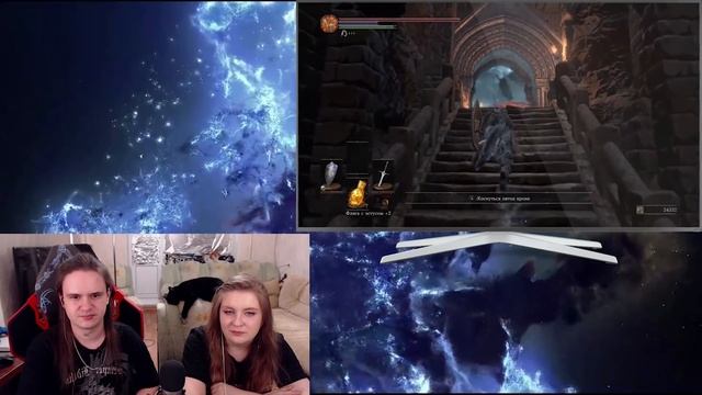 БАЛДЕЖНОЕ ПРОХОЖДЕНИЕ Dark Souls 3 | РЕАКЦИЯ НА @GUZNO | смотреть онлайн