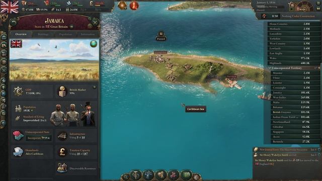 The Sun Never Sets on the British Empire - Episode Zero (Game Start) - Victoria 3 смотреть онлайн