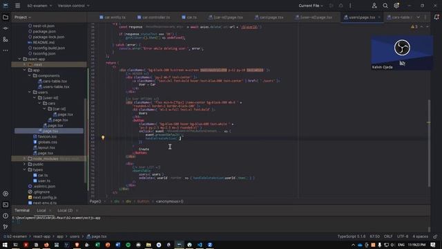 Exam IIB, CRUD API with JSON Server, React, Typescript and Taildwind смотреть онлайн