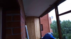 Демонтаж балкона до и после #остекления #утипленя