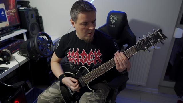IBANEZ ARZ307 BK MOD EMG 707 REVIEW and DEMO смотреть онлайн