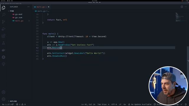 Create GUI Apps with Go | Fyne Toolkit | Awesome Go смотреть онлайн