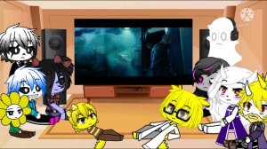 Undertale Crew Reacts to Ghost Rider (Gacha Club Au