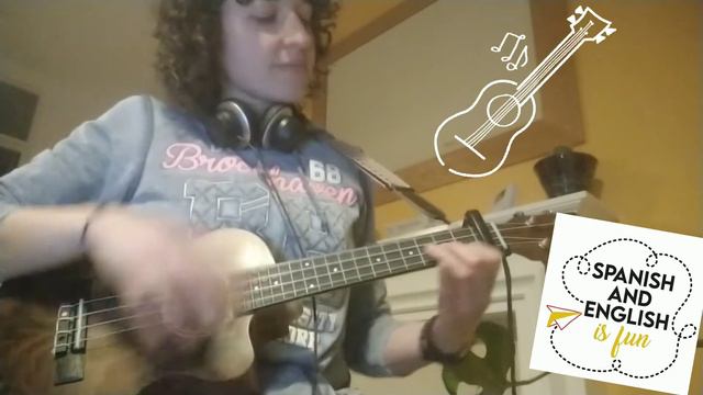 Resistiré en español y en inglés Ukulele/Ukelele #Spanish #English смотреть онлайн