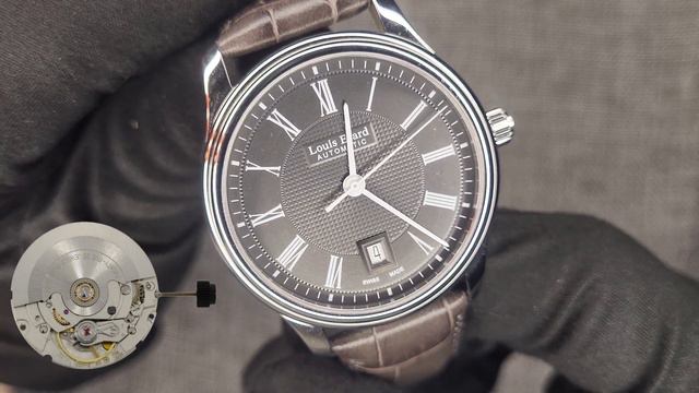 Швейцарський механічний годинник LOUIS ERARD Heritage Automatic Date 69257AA23 | Style-Time