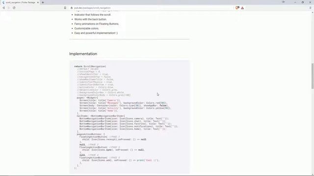 Swipeable Pages & Navbar QUICK & EASY with scroll_navigation Package смотреть онлайн