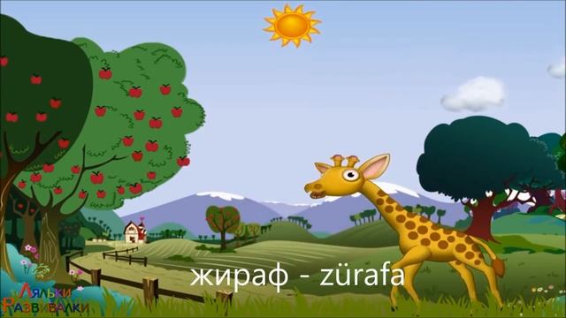 Русский язык для начинающих. Названия животных на русском и турецком языке смотреть онлайн