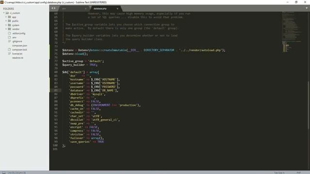CodeIgnivel - Instalasi Package .env (dotenv) #codeigniter #laravel смотреть онлайн