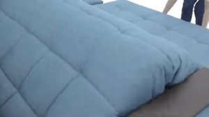 Обзор углового дивана MOON 107 с механизмом аккордеон