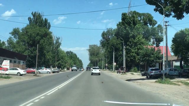 Kazakhstan. Almaty. The roads . Алматы. Дороги Алматинской области во время карантина. смотреть онлайн