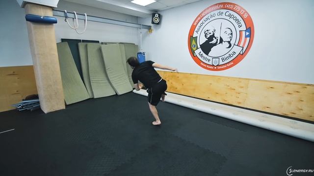 Школа трикинга. 15 урок - Flash Gainer (маховое сальто назад)