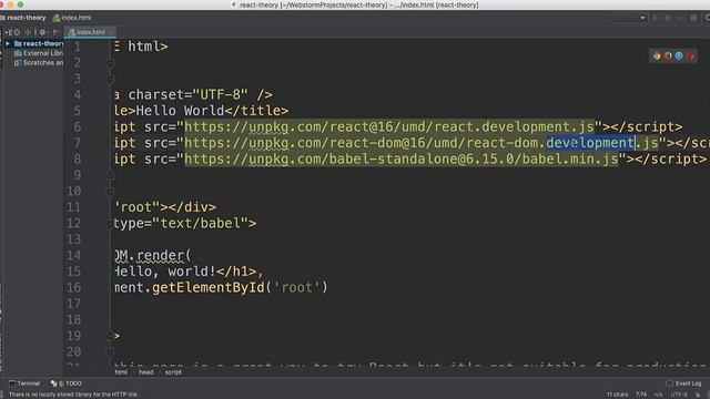 React с нуля. Блок 1- 2 смотреть онлайн