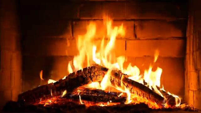? Crackling Fireplace 4K (10 HOURS). Burning Fireplace & Crackling Fire Sounds. Relaxing Fireplace