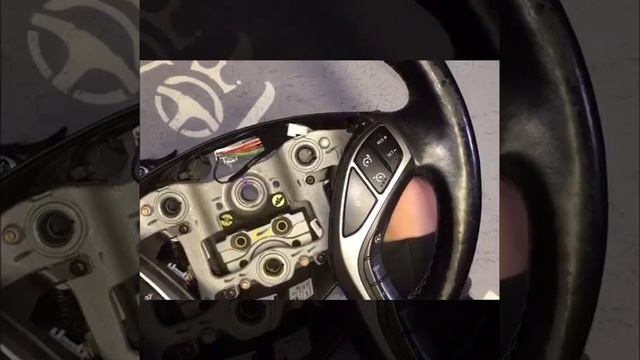 How to disassemble the steering wheel + airbag Hyundai i30 - Dr.Volant смотреть онлайн